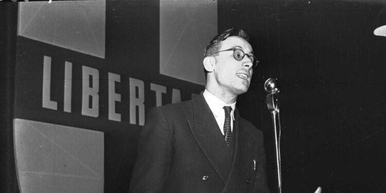 Giuseppe Dossetti (1913-1996) (Lapresse)