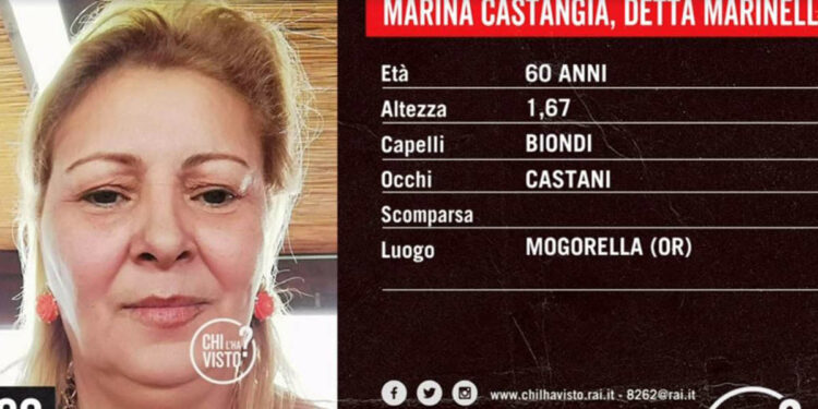 Marina Castangia, Chi l'ha visto