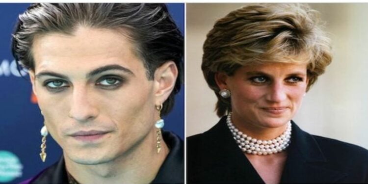 Damiano David e Lady Diana