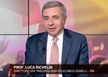 Il professor Luca Richeldi al Tg2 Post