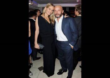 Cathryn White Cooper con il marito Gianluca Vialli