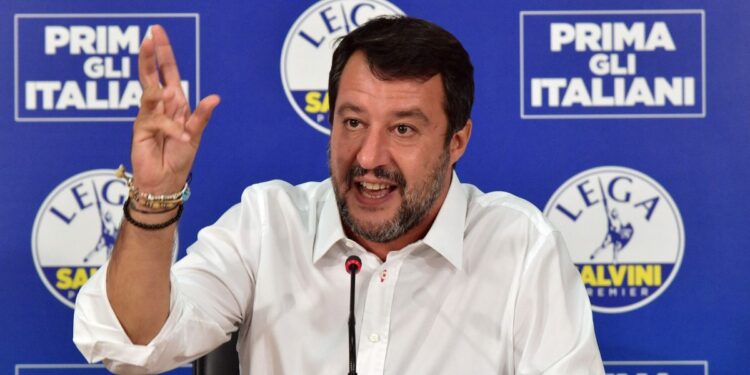 open arms salvini