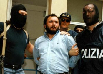 L'arresto di Giovanni Brusca, il 20 maggio 1996 (LaPresse)