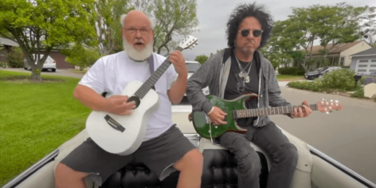 Kyle Gass e Steve Lukather (2021)