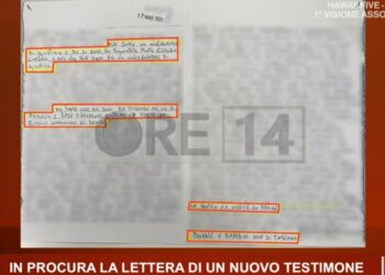 Denise Pipitone, in procura la lettera di un nuovo testimone