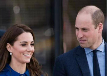 Il principe William e la consorte Kate Middleton