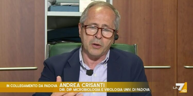 Andrea Crisanti a La7