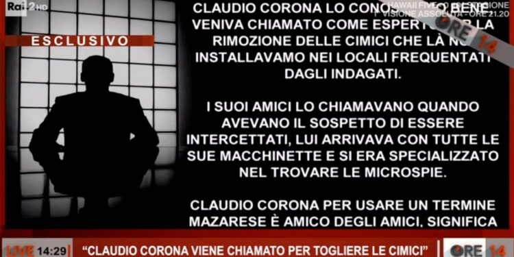 Investigatore "anonimo" a Ore 14