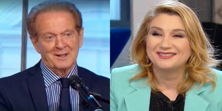 Memo Remigi e Serena Bortone a Oggi è un altro giorno