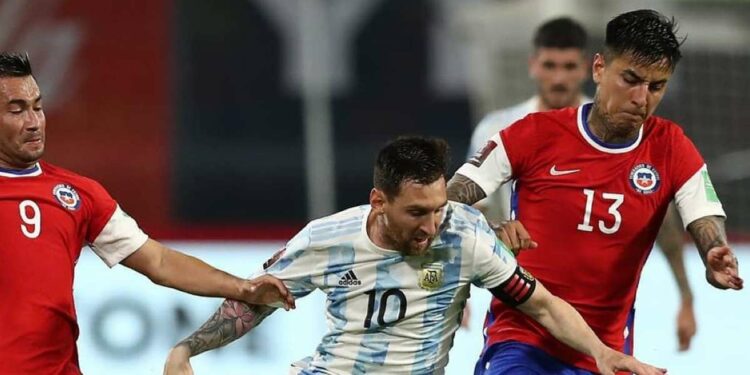 Video Argentina Cile (1-1) Copa America 2021 (da Facebook)