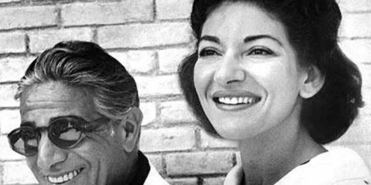 Maria Callas e Aristotele Onassis