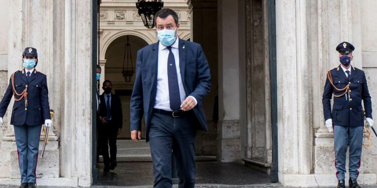 Salvini a palazzo Chigi