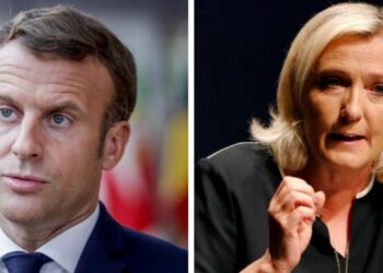 Emmanuel Macron e Marine Le Pen