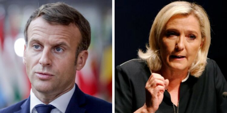 Emmanuel Macron e Marine Le Pen