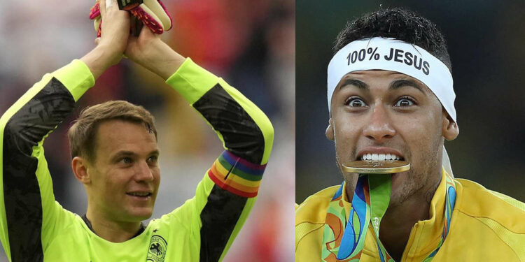 Neuer e Neymar, LaPresse