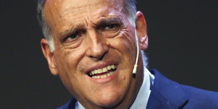 Javier Tebas, presidente della Liga Spagnola