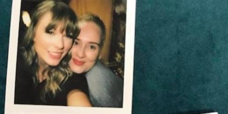 Taylor Swift e Adele (foto: social)