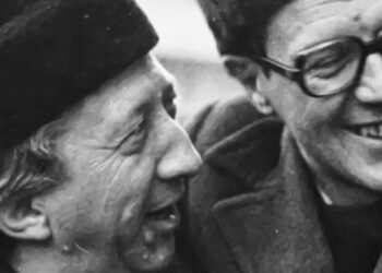 Don Luigi Giussani e don Fabio Baroncini