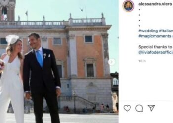 Alessandra Viero e Fabio Riveruzzi si sono sposati (Foto: Instagram)