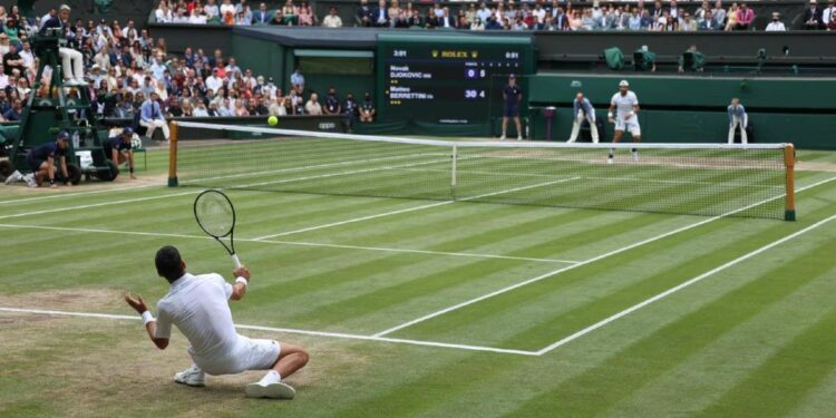 Diretta Berrettini Djokovic, finale Wimbledon 2021 (da facebook.com/wimbledon)