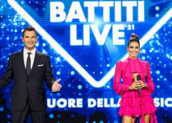 Alan Palmieri ed Elisabetta Gregoraci a Battiti Live 201