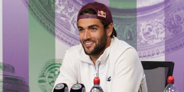 Matteo Berrettini, primo italiano in finale a Wimbledon (da facebook.com/wimbledon)