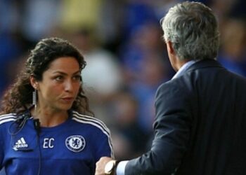 José Mourinho e Eva Carneiro ai tempi del Chelsea (da Facebook)