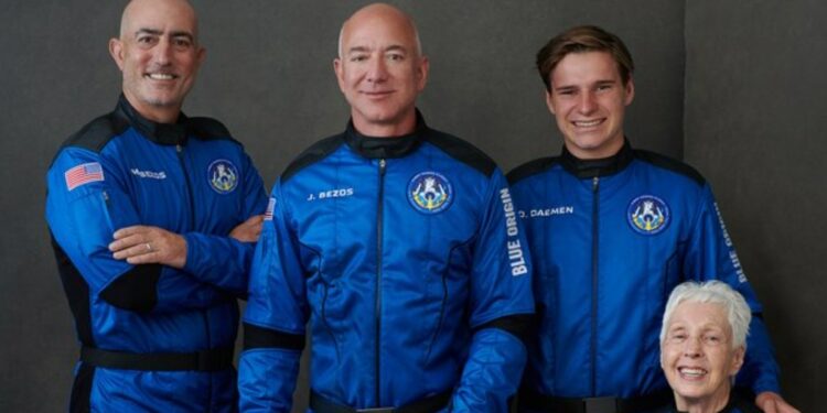 Blue Origin nello spazio