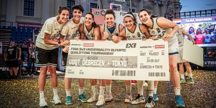 Diretta Italia Francia, basket 3X3 donne Olimpiadi 2020 Tokyo (da Facebook)