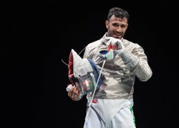 Risultati scherma, Olimpiadi Tokyo 2020 - Luigi Samele (da facebook.com/ConiNews)