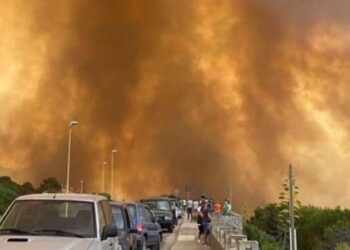 Incendio Sardegna (foto: Instagram)