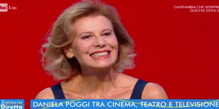 Daniela Poggi a Estate in diretta, Rai 1