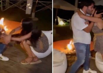 Screenshot da video -Luciano Punzo, Manuela Carriero (Temptation island)