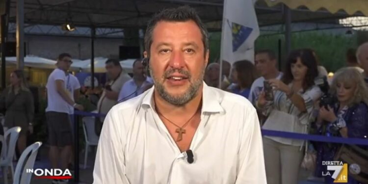 Matteo Salvini a In Onda