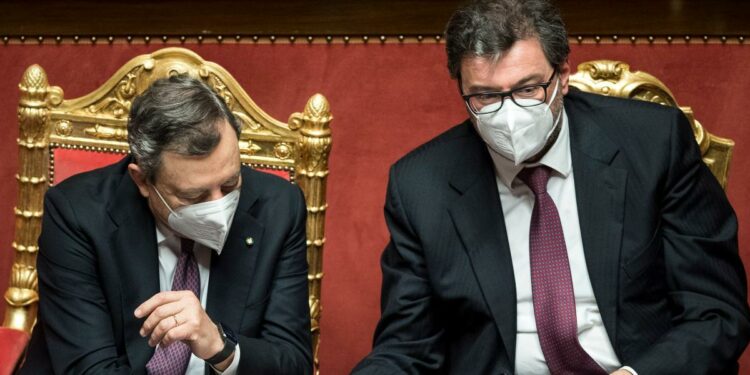 Draghi e Giorgetti