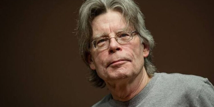 Stephen King in una foto del suo profilo Instagram