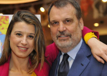 Marco Tardelli in compagnia della figlia Sara