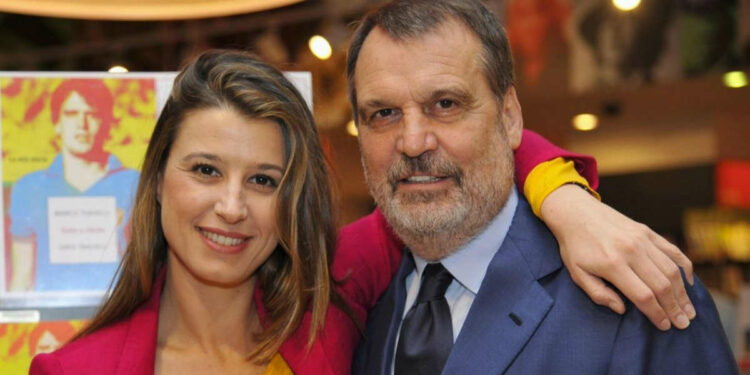 Marco Tardelli in compagnia della figlia Sara