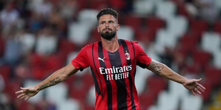 Giroud Milan Serie A