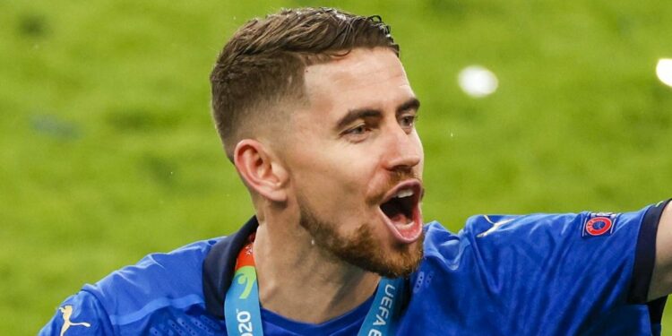 Calciomercato - Jorginho, qui dopo la vittoria di Euro 2020, passa all'Arsenal (Foto di LaPresse)