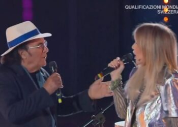 Al Bano e Jasmine Carrisi (foto: Rai 1)