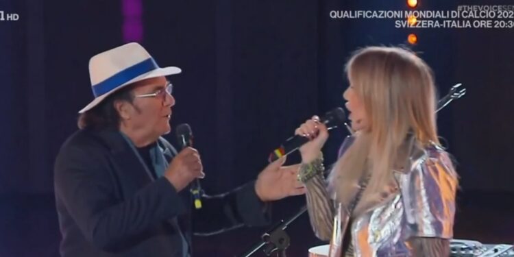 Al Bano e Jasmine Carrisi (foto: Rai 1)