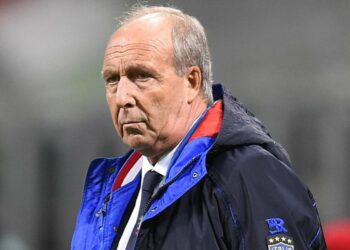 Gian Piero Ventura in Italia-Svezia (Foto di LaPresse)