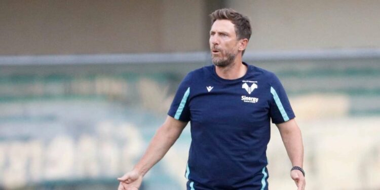 Il Verona ha esonerato Eusebio Di Francesco (da Twitter)