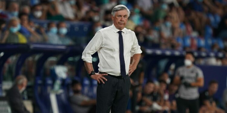 Carlo Ancelotti Real Madrid (Foto LaPresse)