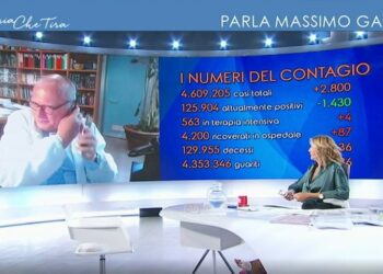 Massimo Galli a L'Aria che Tira