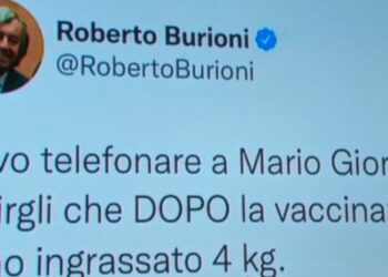 Il tweet di Burioni (Fuori dal Coro, 2021)