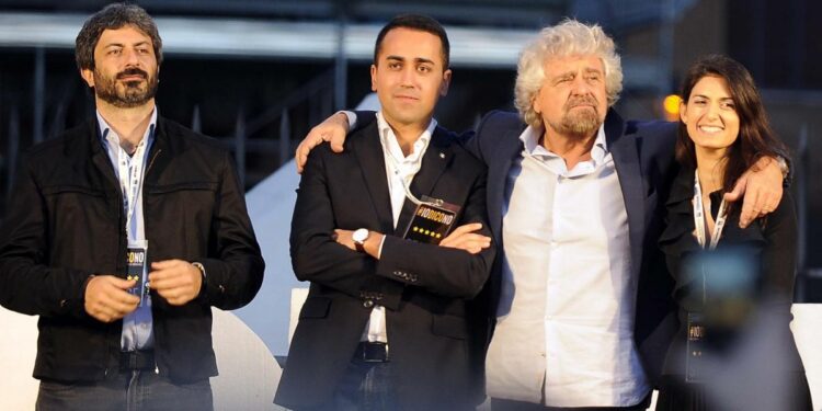 M5s, Grillo-Di Maio-Fico-Raggi