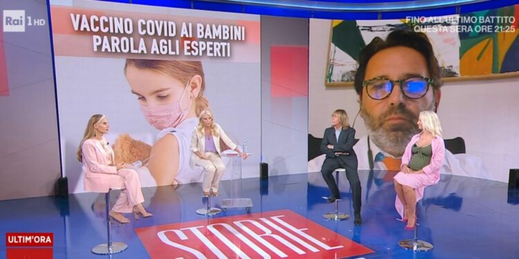 Storie Italiane, vaccini ai bambini (2021)