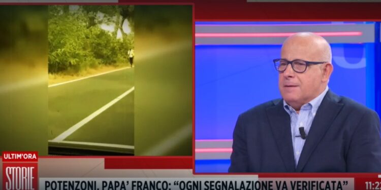 Franco Potenzoni, papà di Daniele (Storie Italiane, 2021)